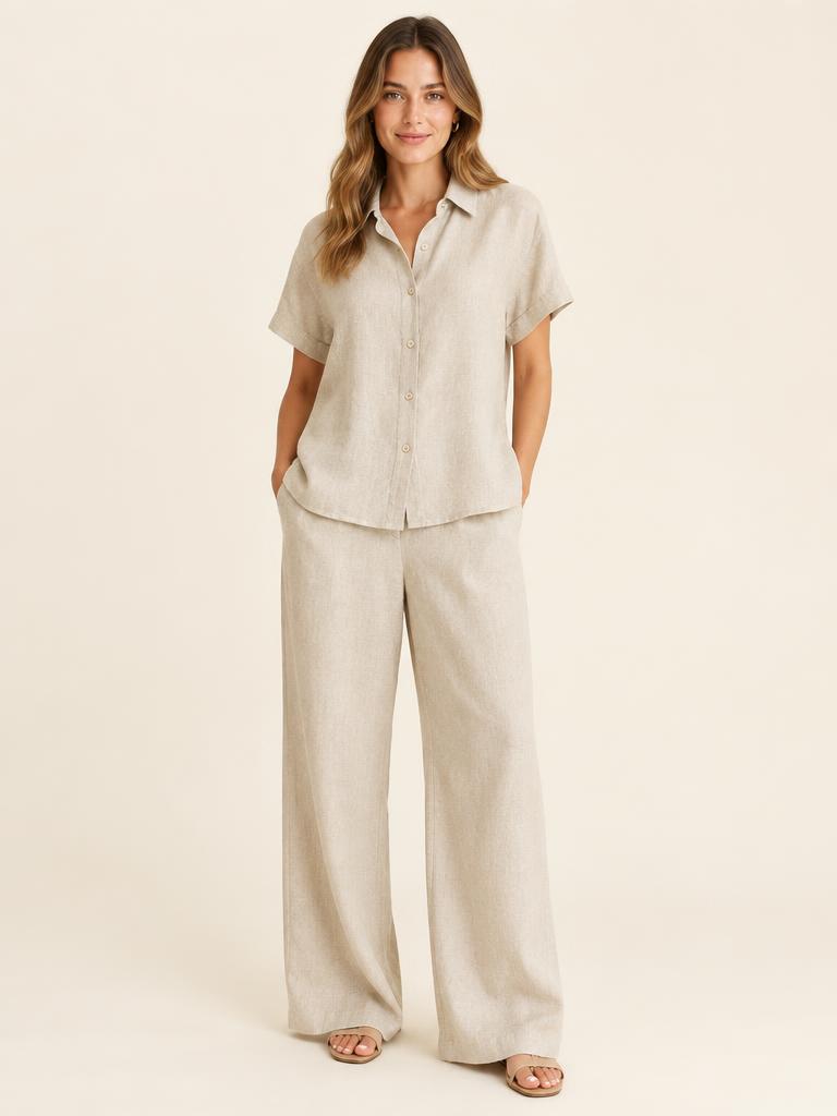 Naxos Linen Co-ord