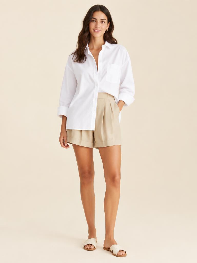 Rhea Poplin Shirt & Short